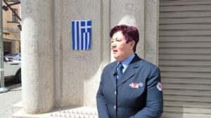 Τελετή μνήμης από τον Ελληνικό Ερυθρό Σταυρό Κω, για τα 24 θύματα του βομβαρδισμού του 1945