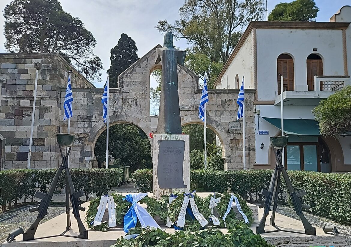 Με λαμπρότητα και εθνική υπερηφάνεια ο εορτασμός της 25ης Μαρτίου στην Κω