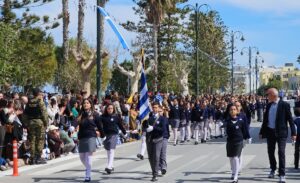 Με λαμπρότητα και εθνική υπερηφάνεια ο εορτασμός της 25ης Μαρτίου στην Κω