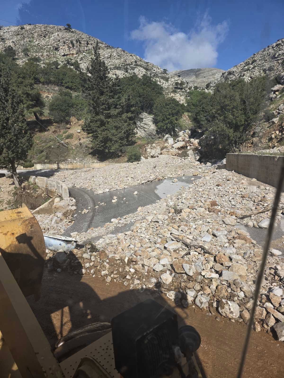 Χρήστος Ευστρατίου: Άνοιξε ξανά ο δρόμος Έμπωνα – Άγιος Ισίδωρος