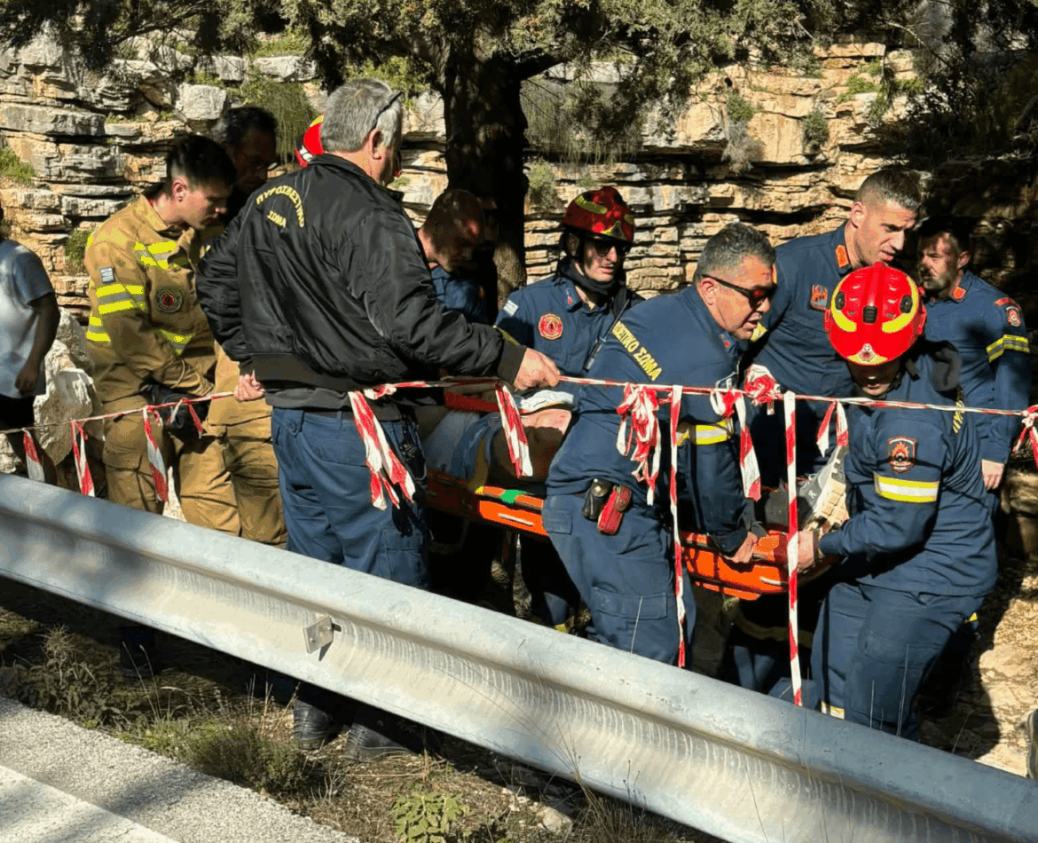 Ρόδος: Ολοκληρώθηκε επιχείρηση διάσωσης τραυματισμένου περιπατητή