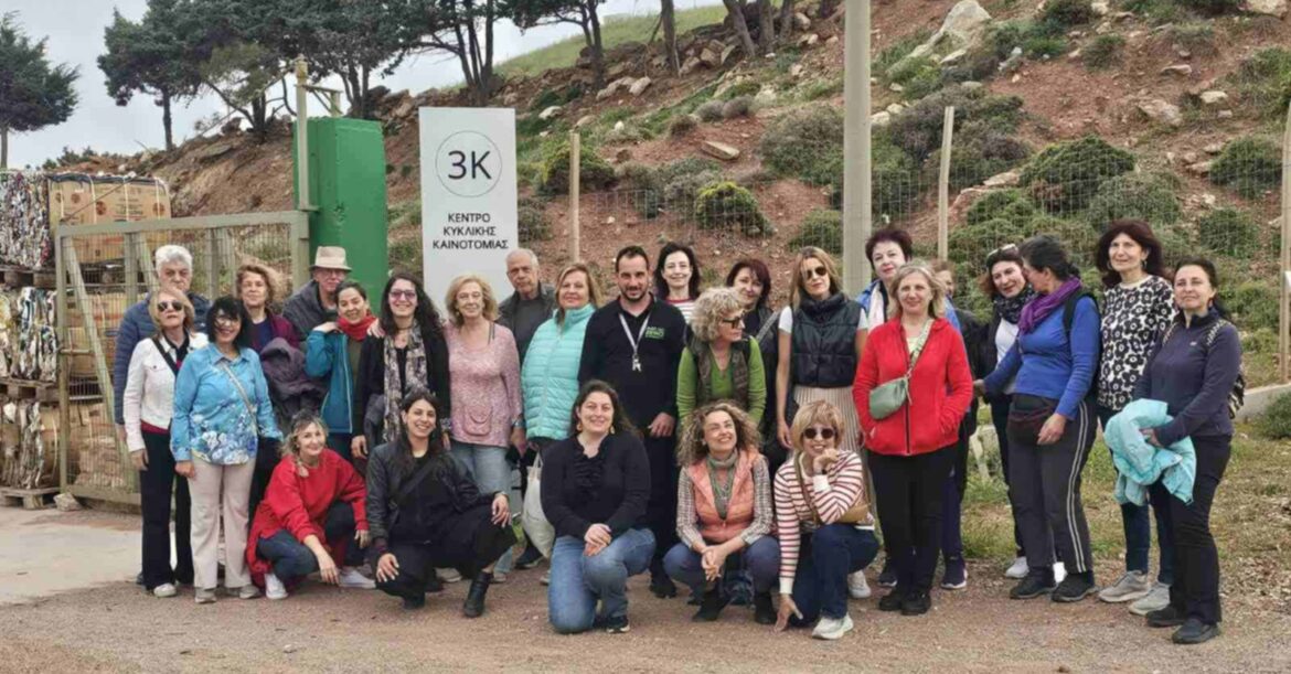 Εκπαιδευτικοί της Περιβαλλοντικής Ομάδας από τη Θεσσαλονίκη επισκέφθηκαν Τήλο