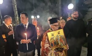 Με λαμπρότητα η Ανάσταση στον Μητροπολιτικό Ναό Αγίου Νικολάου Κω