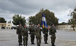 Εορτασμός του Αγίου Γεωργίου με λαμπρότητα στο στρατόπεδο 543 της Αντιμάχειας Κω