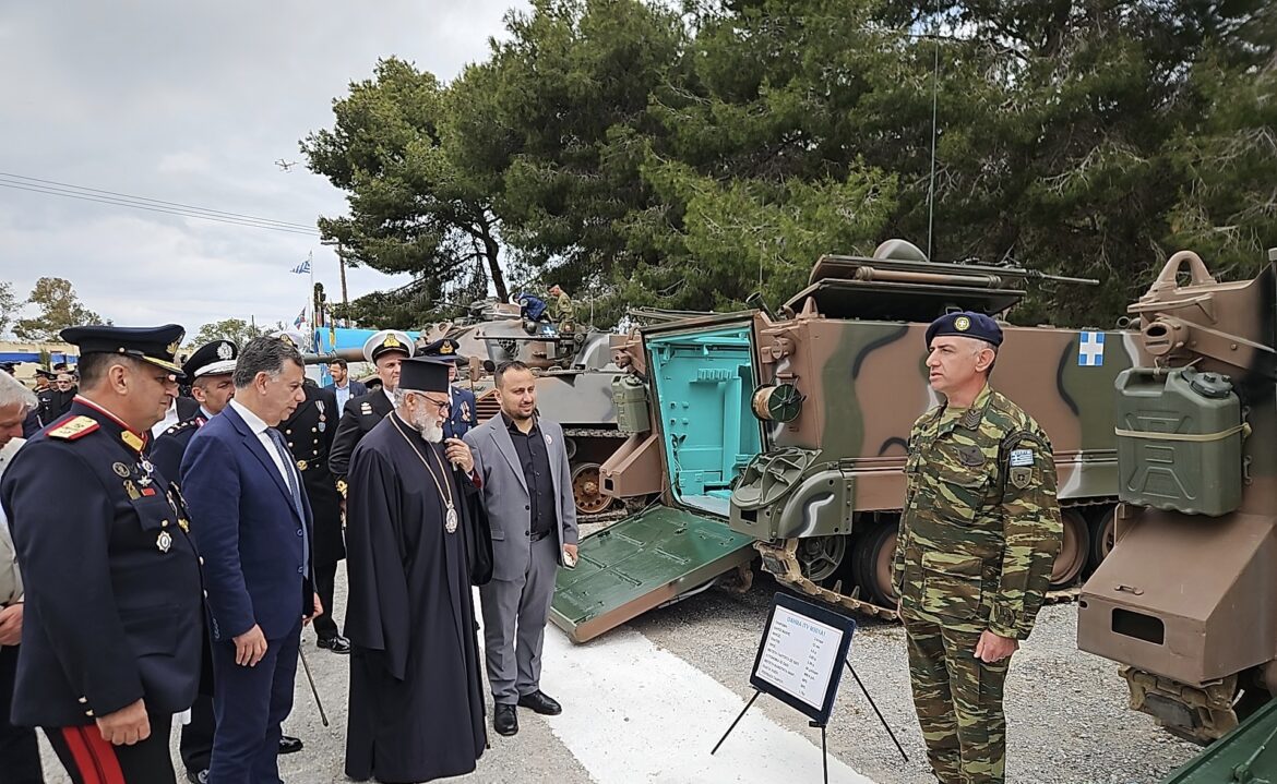 Εορτασμός του Αγίου Γεωργίου με λαμπρότητα στο στρατόπεδο 543 της Αντιμάχειας Κω