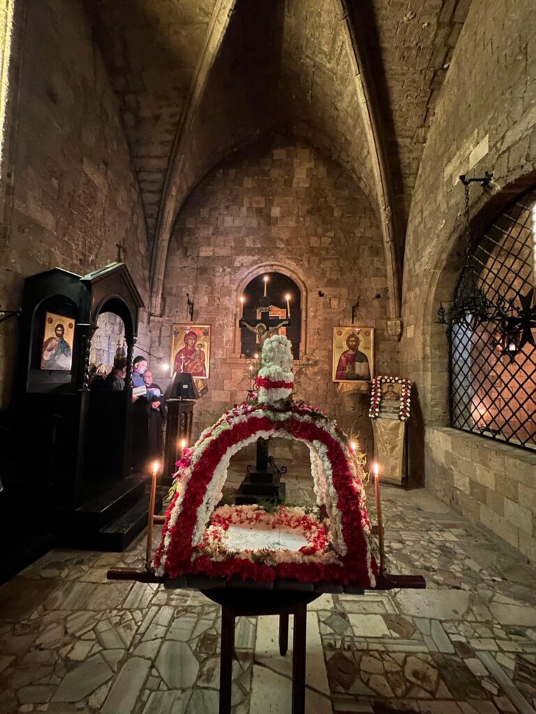 Ακολουθία Αποκαθηλώσεως και Επιταφίου στη Μονή Παναγίας Φιλερήμου