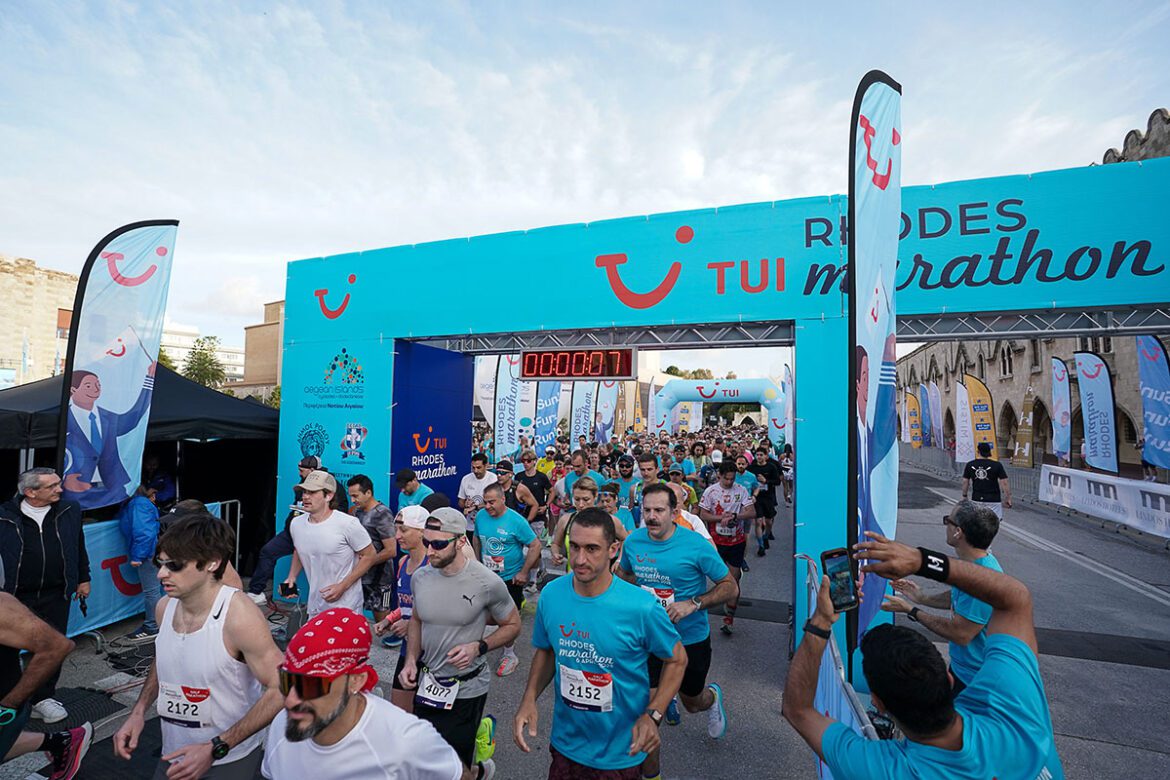 Γ. Χατζημάρκος: “Ρεκόρ για τον TUI Rhodes Marathon – 5.000 αθλητές από 65 χώρες”  (video)