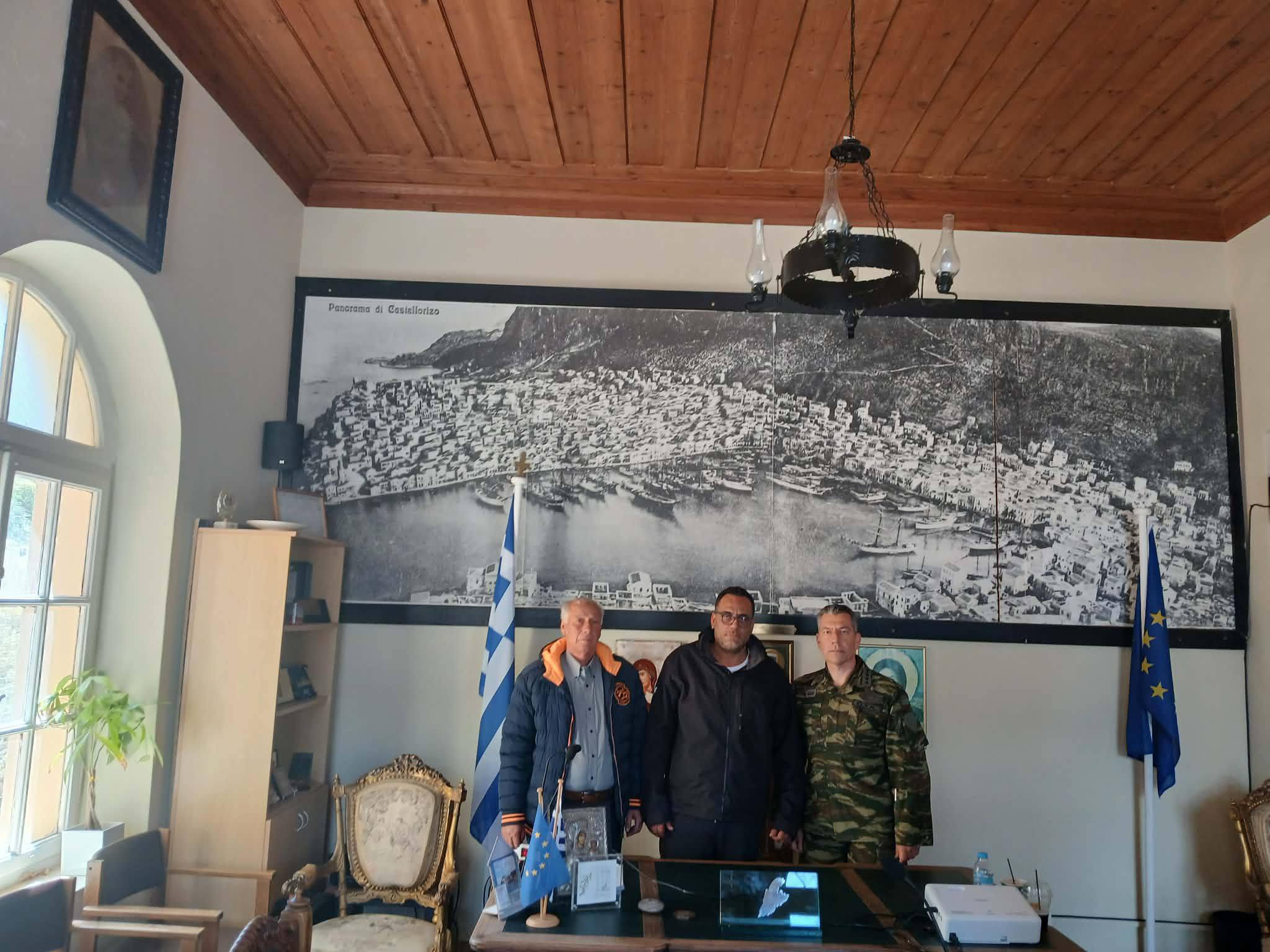 Μεγίστη: Συνάντηση Δημάρχου με τον νέο Διοικητή της ΔΑΝ – Μήνυμα συνεργασίας και ασφάλειας