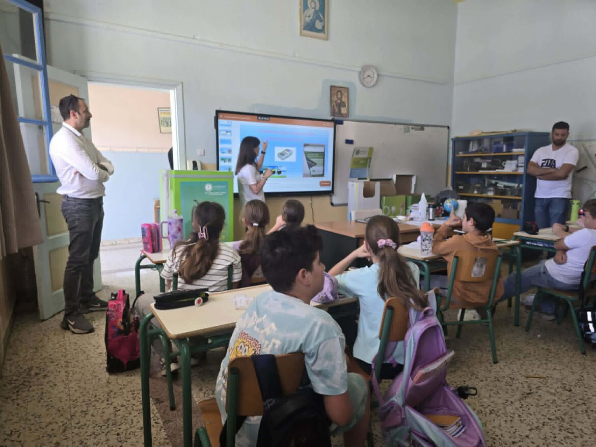 Ξεκίνησε ο Δήμος Καρπάθου στα σχολεία τις ενημερώσεις για την ανακύκλωση