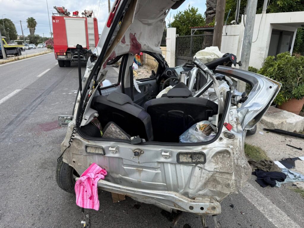 Ρόδος:Σοκαριστικό βίντεο από το θανατηφόρο τροχαίο στην οδό Ρόδου – Λίνδου