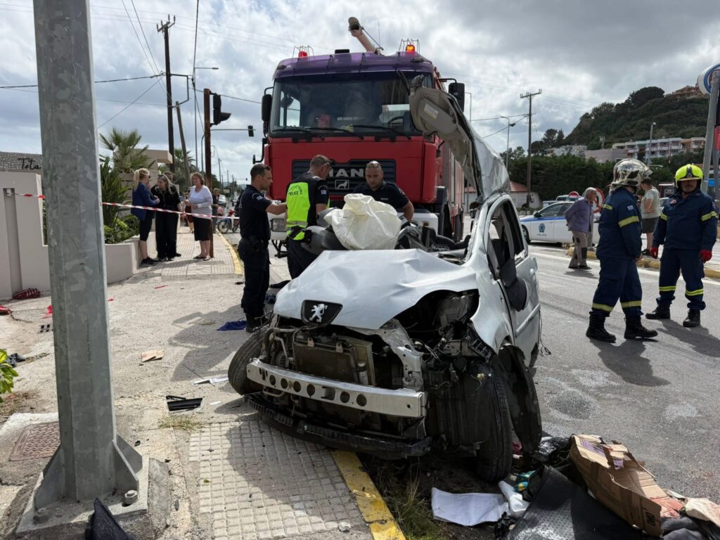 Ρόδος:Σοκαριστικό βίντεο από το θανατηφόρο τροχαίο στην οδό Ρόδου – Λίνδου