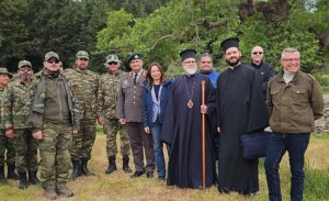 Επιμνημόσυνη δέηση στη Βουρρίνα για τους εκτελεσθέντες Κώους πατριώτες