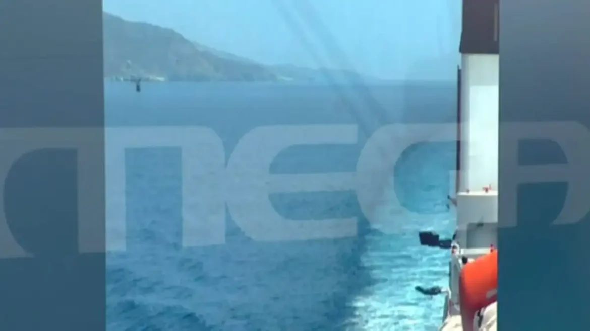 Θρίλερ με ελικόπτερο που παρενόχλησε πλοίο της γραμμής ανάμεσα σε Άνδρο και Μύκονο