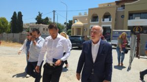 Επίσκεψη του Υπουργού Δικαιοσύνης στο υπό κατασκευή νέο Δικαστικό Μέγαρο Κω – Παράδοση την ερχόμενη άνοιξη