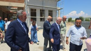 Επίσκεψη του Υπουργού Δικαιοσύνης στο υπό κατασκευή νέο Δικαστικό Μέγαρο Κω – Παράδοση την ερχόμενη άνοιξη
