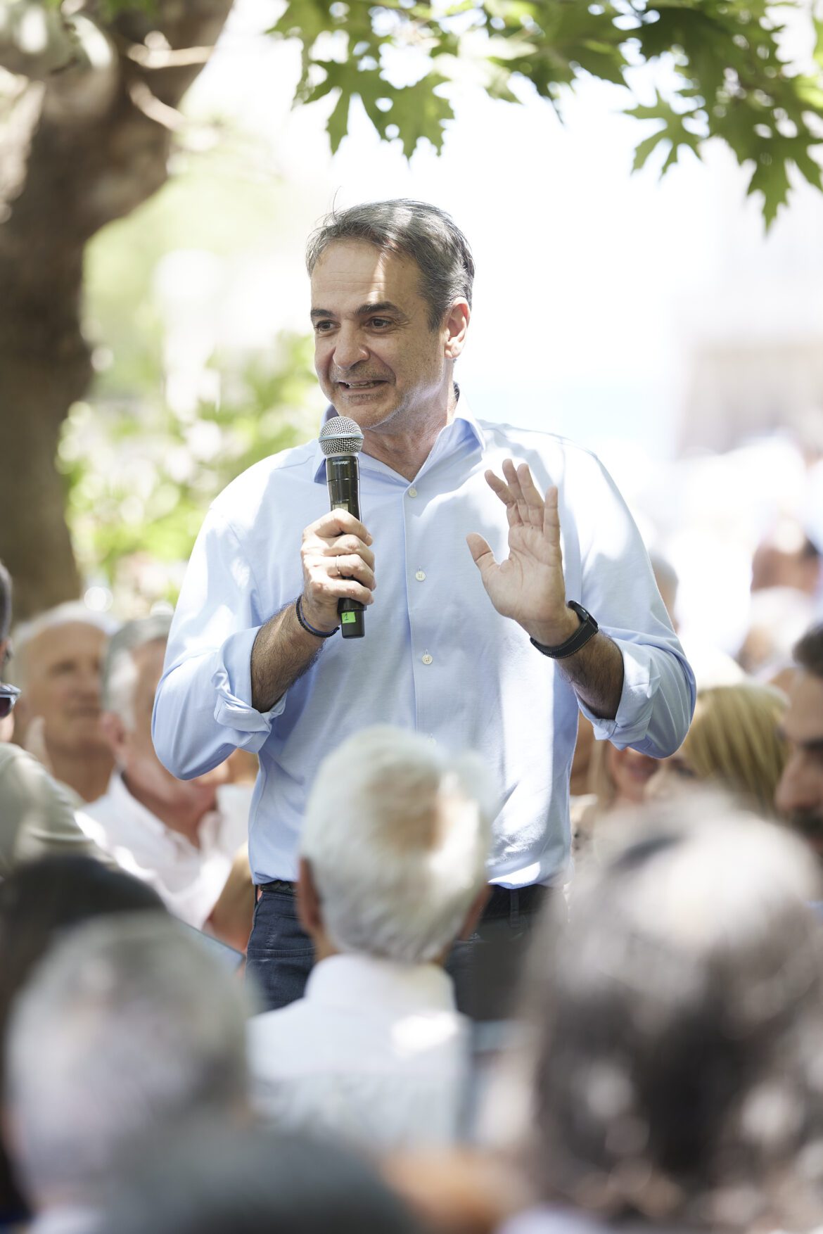 Μητσοτάκης από Ρόδο: Μόνο η ΝΔ μπορεί να εγγυηθεί σταθερότητα, ασφάλεια και προοπτική για τη χώρα (video)