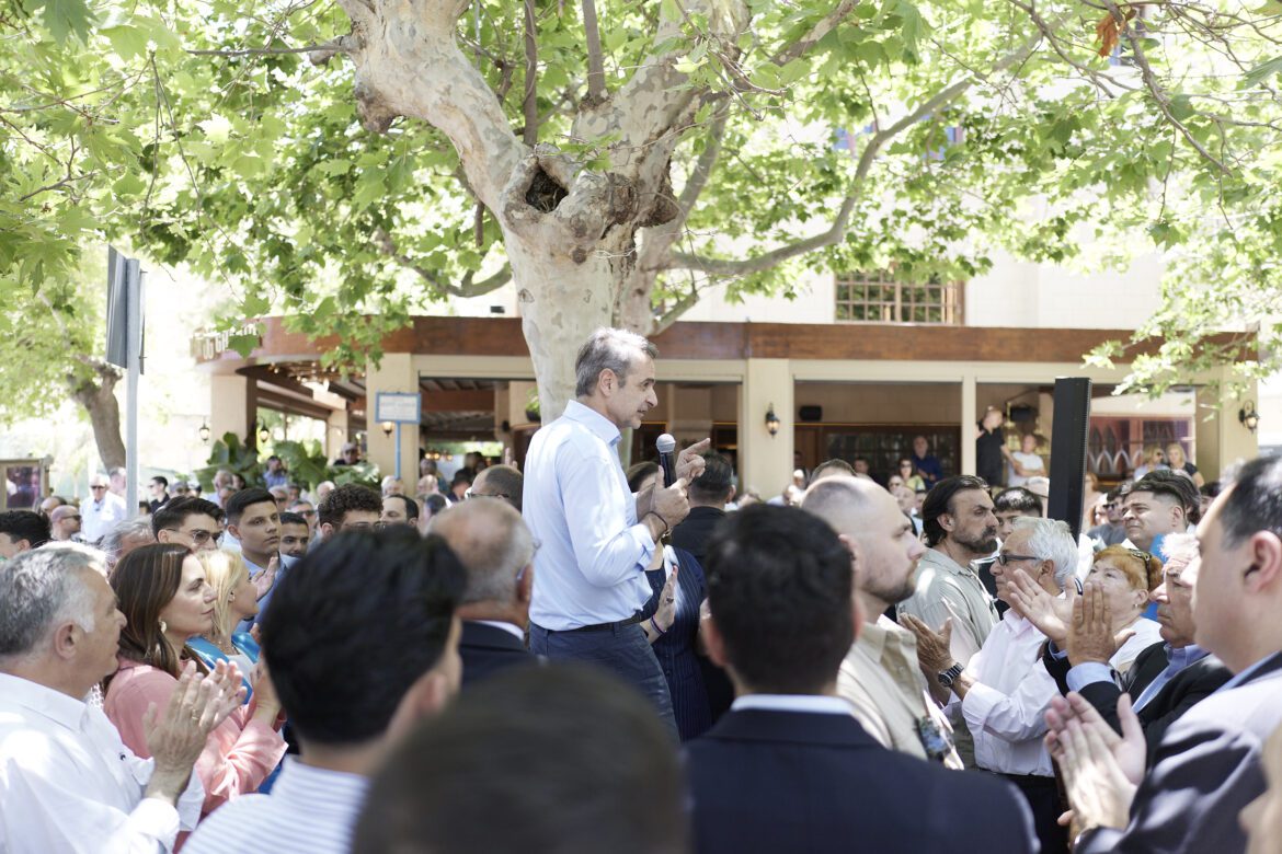 Μητσοτάκης από Ρόδο: Μόνο η ΝΔ μπορεί να εγγυηθεί σταθερότητα, ασφάλεια και προοπτική για τη χώρα (video)