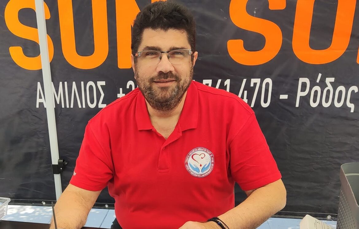 Β. Νικολής στον RV: Μεγάλη εθελοντική αιμοδοσία στο Φαληράκι – “Οι ανάγκες σε αίμα αυξάνονται το καλοκαίρι” (audio)