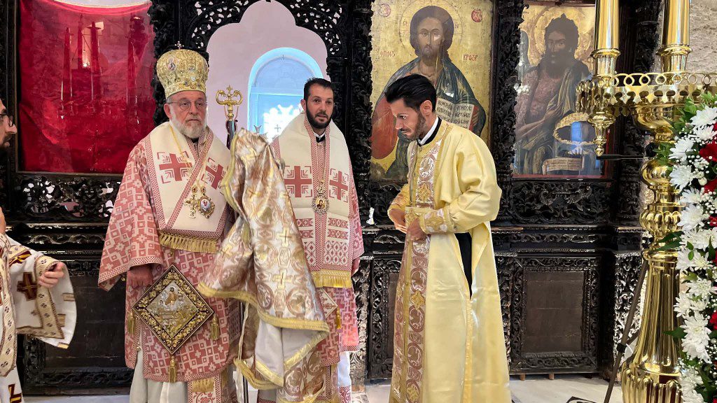 Χειροτονίες του Διακόνου Νικηφόρου Γιαννίκου σε Πρεσβύτερο και του Σταμάτη Χατζημάρτη σε Διάκονο Αρσένιο