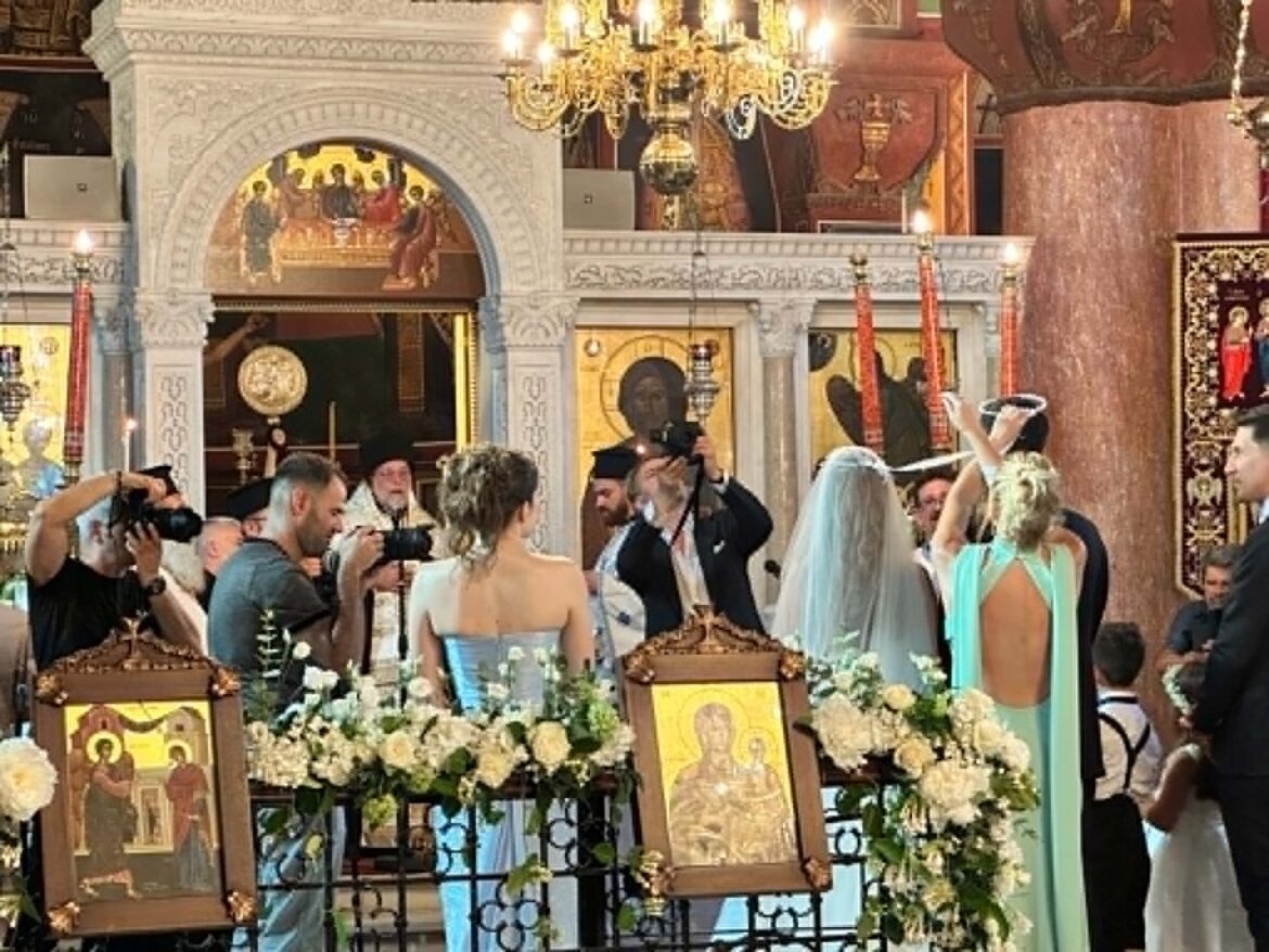 Παραμυθένιος ο γάμος της χρονιάς, του Στέργου Χατζηδιάκου και της Κατερίνας Κωσταρίδη (pics & video)