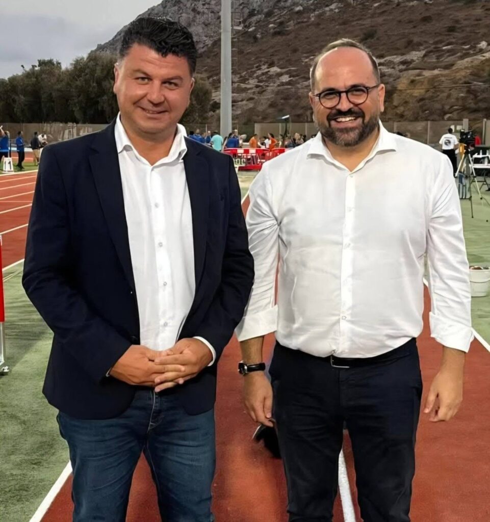 Συγχαρητήρια του Δημάρχου Πάτμου Νικήτα Τσαμπαλάκη στους Γ.Γ. Μανώλη Κουτουλάκη και Φώτη Μάγγο