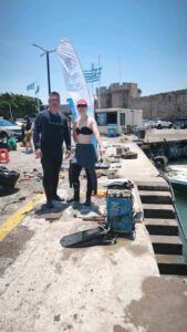 Ρόδος: Υποβρύχιος καθαρισμός στην Κολώνα – Εθελοντές στον αγώνα για μια καθαρή θάλασσα (Φωτορεπορτάζ))