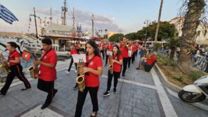 Η Φιλαρμονική Κώων “Παναγιώτης Τσακανιάς”, γέμισε με μουσική τους δρόμους της Κω για την Ευρωπαϊκή Ημέρα Μουσικής