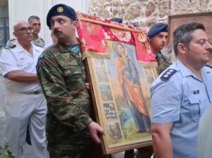 Με λαμπρότητα ο Πανηγυρικός Εσπερινός του Αγίου Νικήτα στη Νίσυρο