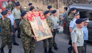 Με λαμπρότητα ο Πανηγυρικός Εσπερινός του Αγίου Νικήτα στη Νίσυρο