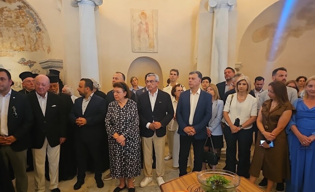 Με λαμπρότητα τα Θυρανοίξια του Παλαιοχριστιανικού Βαπτιστηρίου του Αγίου Ιωάννη στα Επτά Βήματα – Συγκίνηση και ιστορική σημασία