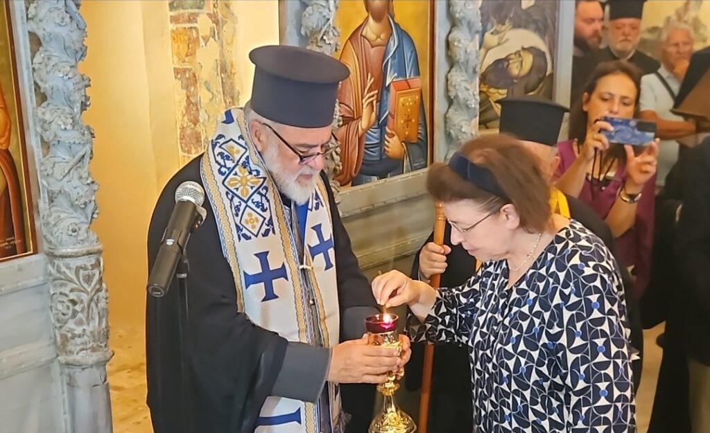Με λαμπρότητα τα Θυρανοίξια του Παλαιοχριστιανικού Βαπτιστηρίου του Αγίου Ιωάννη στα Επτά Βήματα – Συγκίνηση και ιστορική σημασία