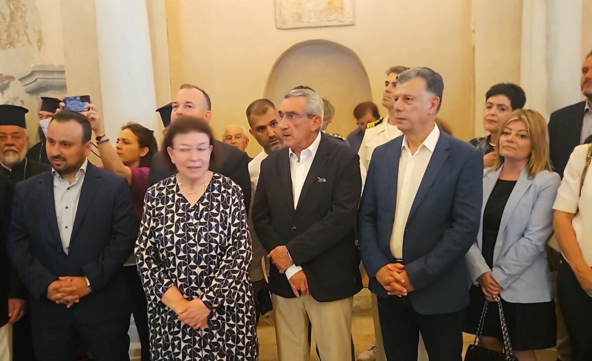 Με λαμπρότητα τα Θυρανοίξια του Παλαιοχριστιανικού Βαπτιστηρίου του Αγίου Ιωάννη στα Επτά Βήματα – Συγκίνηση και ιστορική σημασία