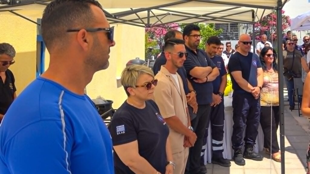 24 χρόνια μετά την αεροπορική τραγωδία, το ΕΚΑΒ Ρόδου τιμά τον Ελευθέριο Φερεντίνο (Φωτορεπορτάζ)