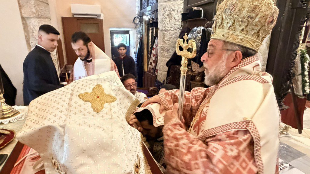 Χειροτονίες του Διακόνου Νικηφόρου Γιαννίκου σε Πρεσβύτερο και του Σταμάτη Χατζημάρτη σε Διάκονο Αρσένιο