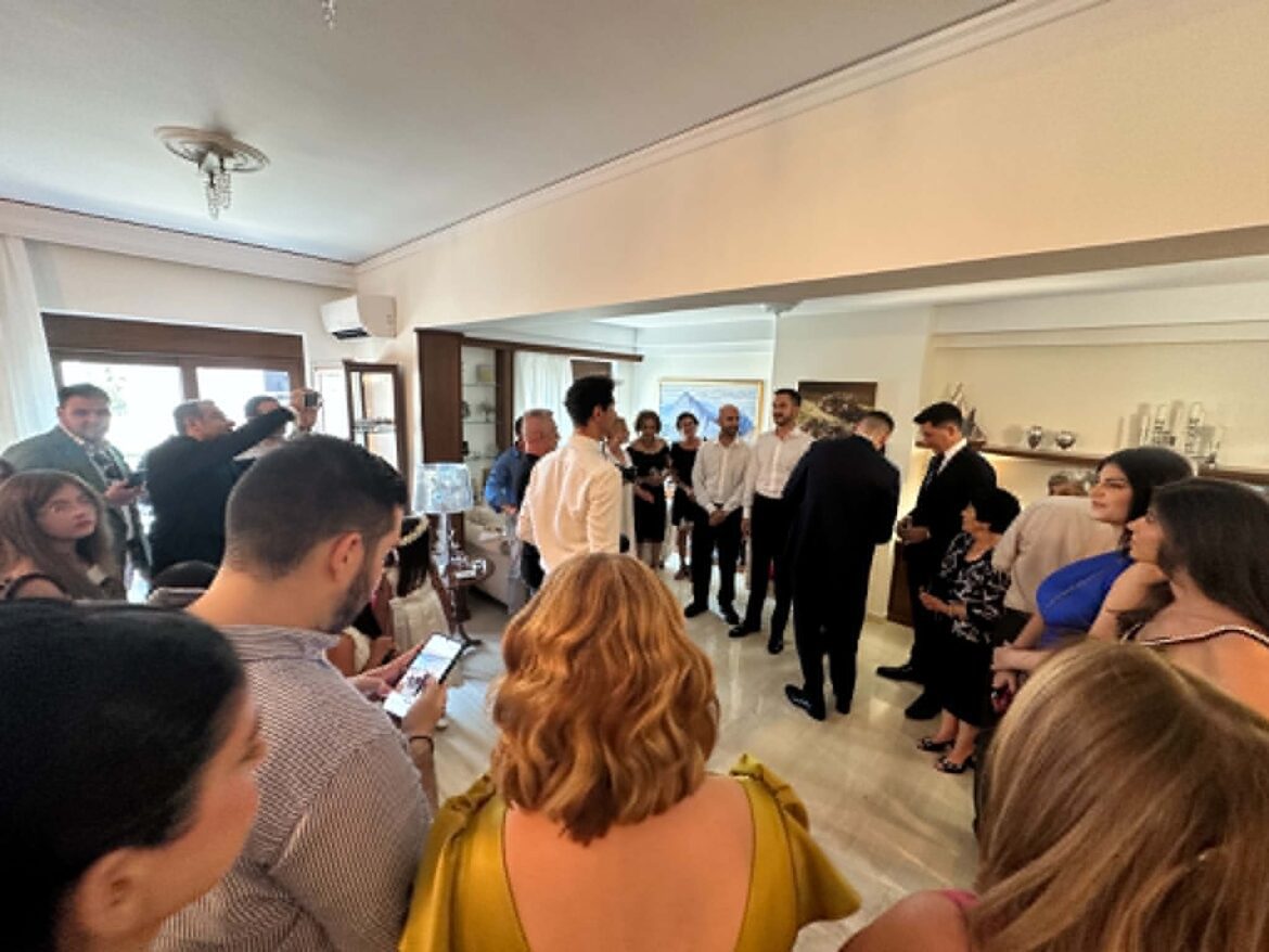 Παραμυθένιος ο γάμος της χρονιάς, του Στέργου Χατζηδιάκου και της Κατερίνας Κωσταρίδη (pics & video)