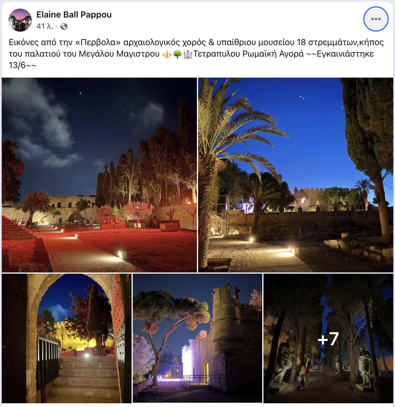 Περβόλα στη Μεσαιωνική Πόλη της Ρόδου: Εκπληκτικές φωτογραφίες επισκεπτών πλημμύρισαν τα social media