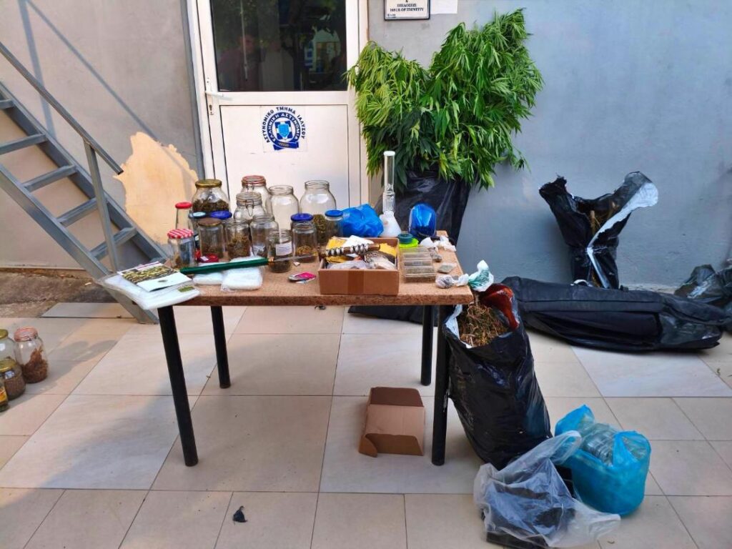 Εντοπίσθηκε εργαστήριο παραγωγής κάνναβης σε αγροικία στη Ρόδο