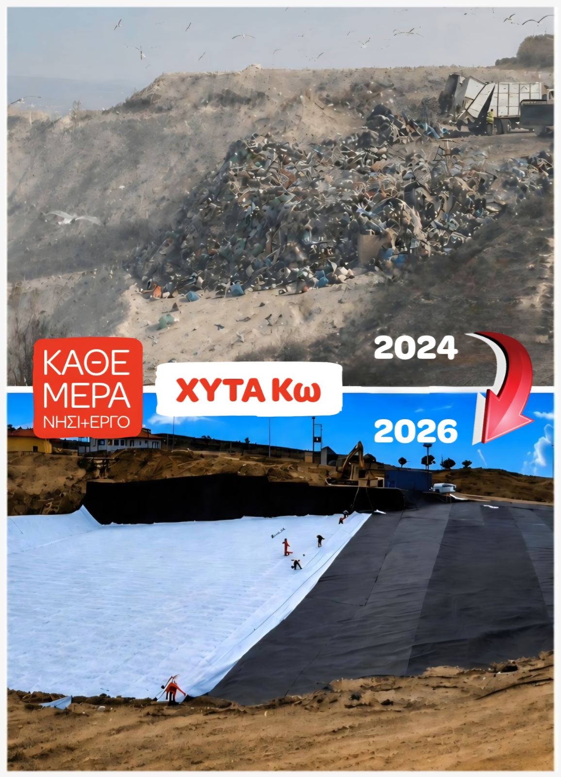 Παγκόσμια Ημέρα Περιβάλλοντος: Ο ΦΟΔΣΑ Νοτίου Αιγαίου – ο φορέας εθνικό πρότυπο – σε αριθμούς, έργα και αποτελέσματα (audio)