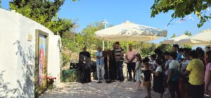 Με κατάνυξη ο εορτασμός της Οσίας Μελούς στη Βουρρίνα της Κω