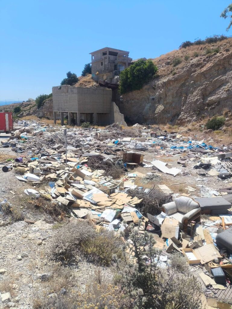 Σκληρότερες κυρώσεις για την παράνομη απόρριψη απορριμμάτων ζητά ο Κ. Στυλιανού μετά τη σύλληψη στα Κοσκινού