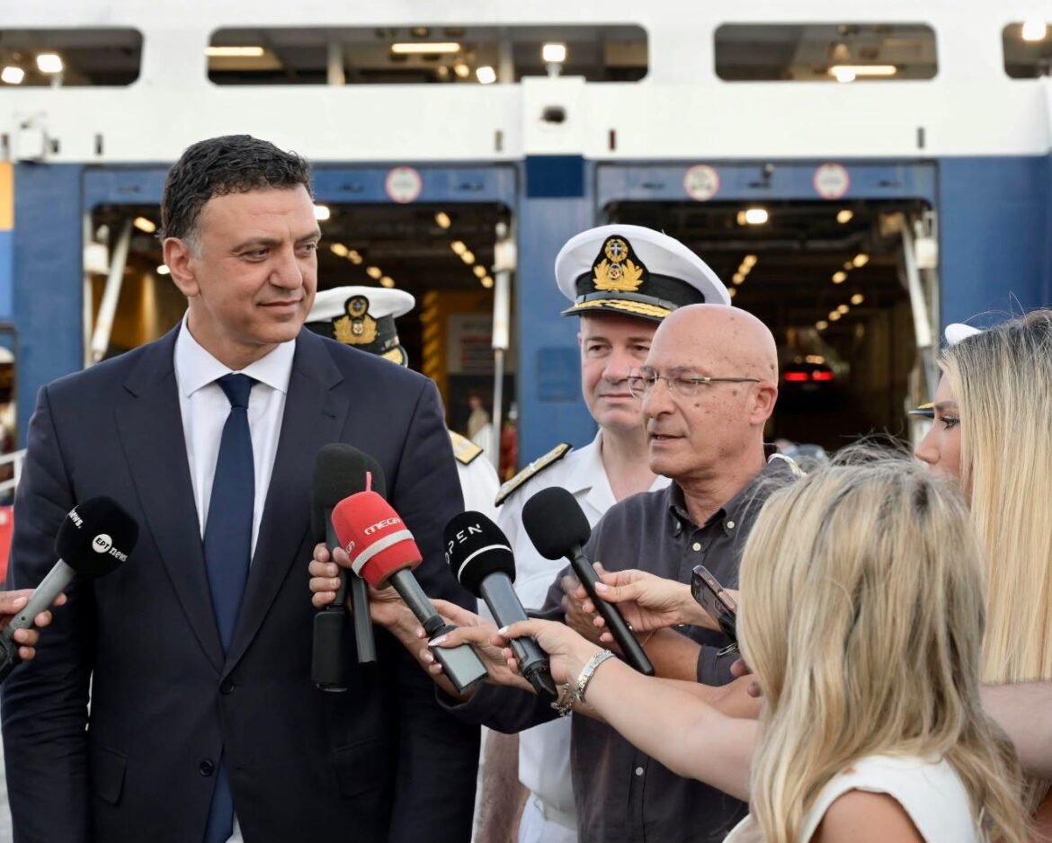 Β. Κικίλιας από λιμάνι Πειραιά: «Έχουμε χιλιάδες λιμενικούς σε όλα τα λιμάνια μας για την ασφάλεια και την εξυπηρέτηση του επιβατικού κοινού – Στο 100% θα φτάσει η πληρότητα»